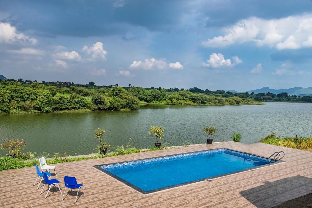 Saffronstays Rose Vineyard: Lakefront Pet-Friendly Villa in Nashik Exterior photo
